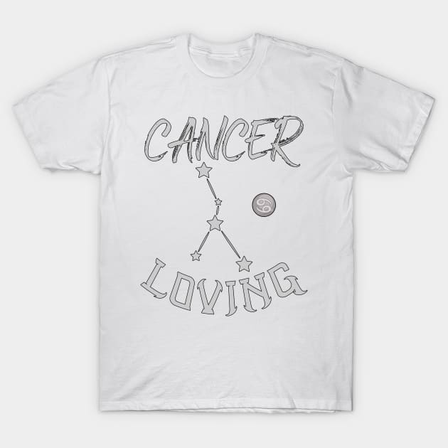 Cancer Loving T-Shirt by KrasiStaleva